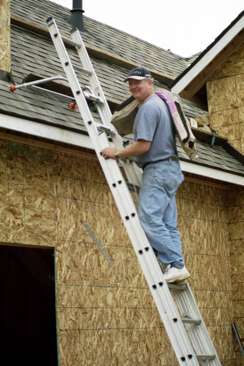Ladder Stabilizer Standoff Extra Safety Clean Window Roof Gutters Paint  Helper